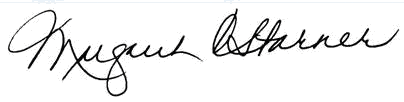 Margaret's Full Signature