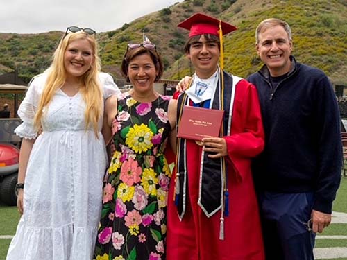 Cole graduating from Village Christian High School